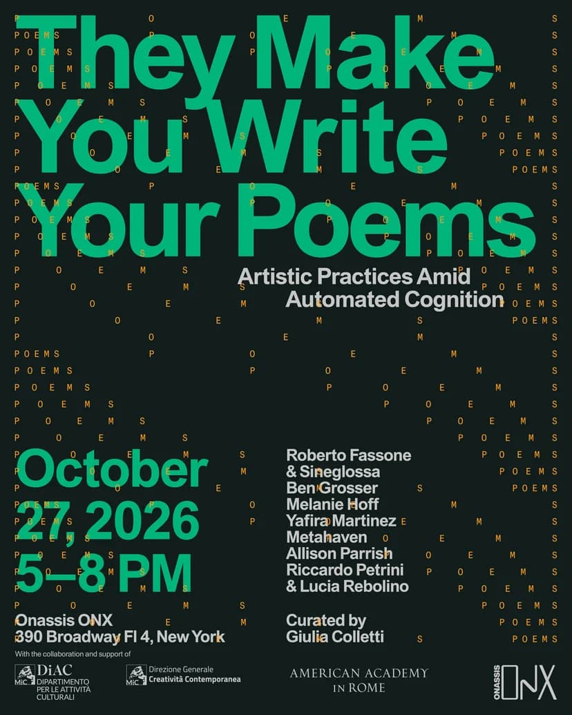 They Make You Write Your Poems: Artistic Practices Amid Automated Cognition